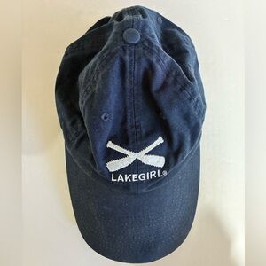 Lakegirl Navy Baseball Hat